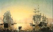 Fitz Hugh Lane Boston Harbor oil painting reproduction